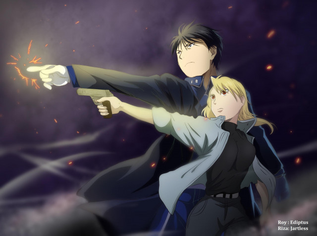 Riza Hawkeye Background Image 2688x2000px