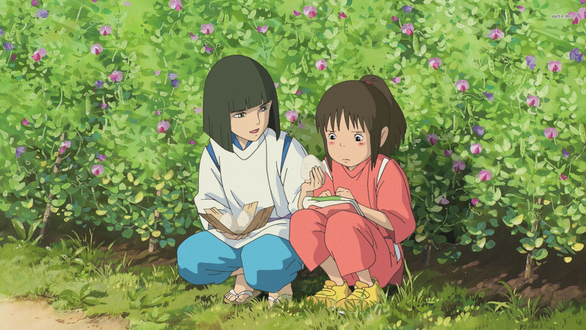 Haku Spirited Away Full HD 1080p Wallpaper 1920x1080px