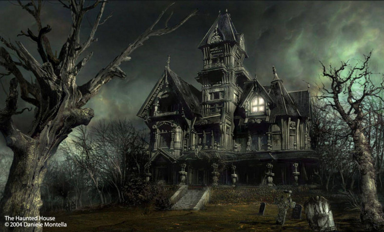 Haunted Mansion HD Wallpaper 1600x967px