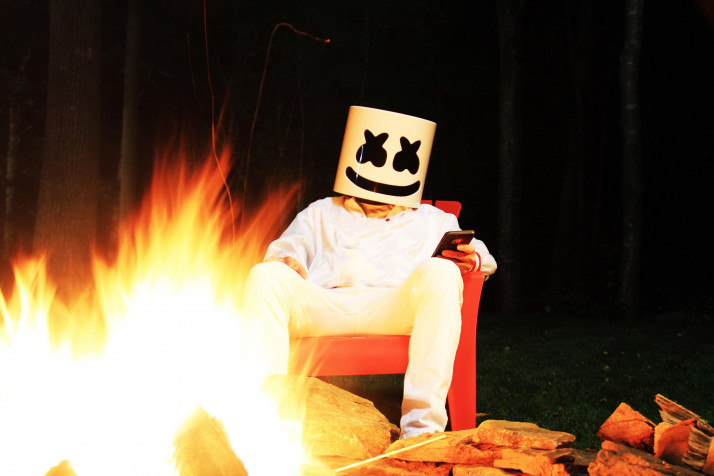 Marshmello Laptop Background 3840x2560px