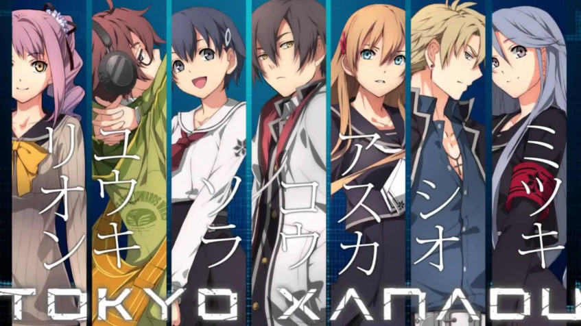 Tokyo Xanadu Full HD 1080p Wallpaper 1920x1080px