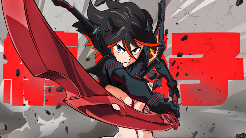 Kill La Kill 2k QHD Wallpaper 2560x1440px