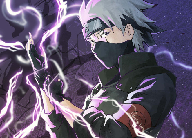 Kakashi HD Background 1920x1380px