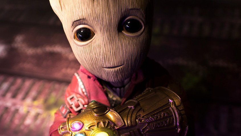 Baby Groot Wallpaper Image 3887x2186px