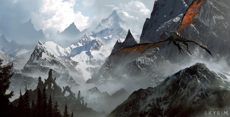 Skyrim Wallpaper Image 2120x1080px