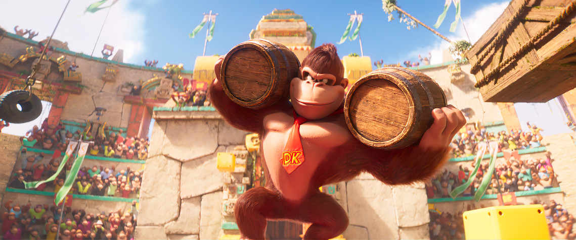 Donkey Kong Desktop HD Background 2583x1080px