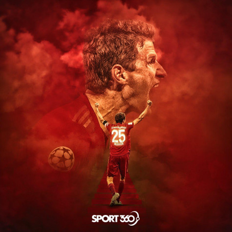 Thomas Muller iPhone Wallpaper 1280x1280px