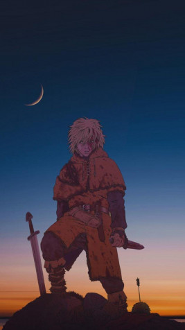 Vinland Saga Phone Background Image 1080x1920px