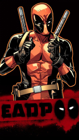 Deadpool Android Wallpaper 1080x1920px