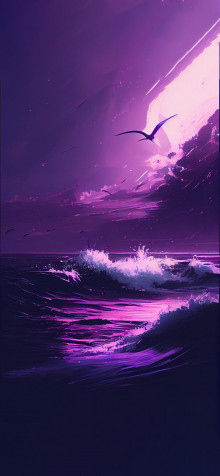 Purple Phone Wallpaper 1183x2560px