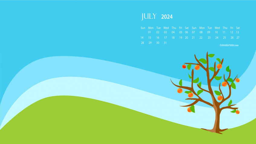 Summer 2024 Full HD 1080p Wallpaper 1920x1080px