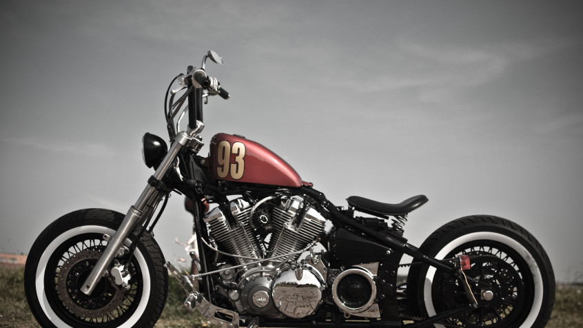 Bobber Bike 4k UHD Wallpaper 3840x2160px