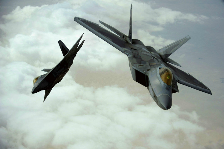 F 22 Raptor Desktop HD Background 2705x1800px