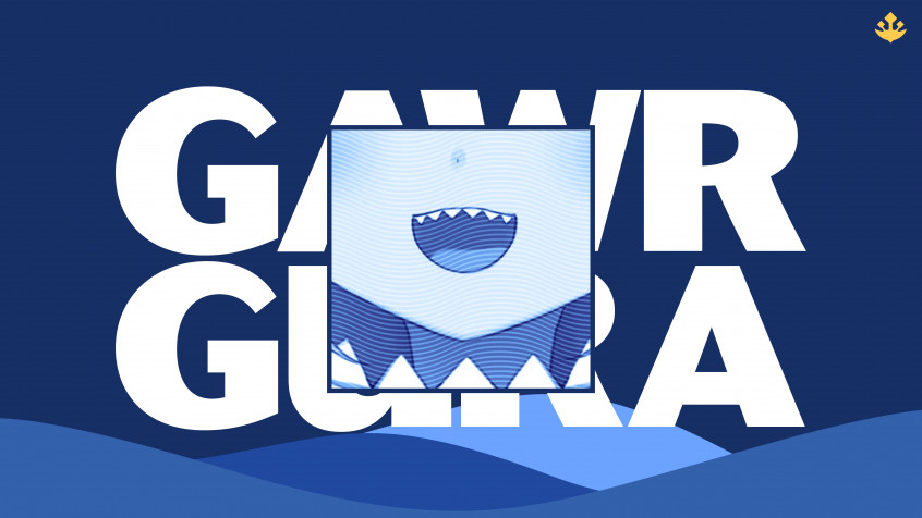 Gawr Gura 4k UHD Wallpaper 3840x2160px