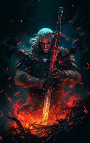 Geralt Of Rivia Android Wallpaper Image 864x1376px