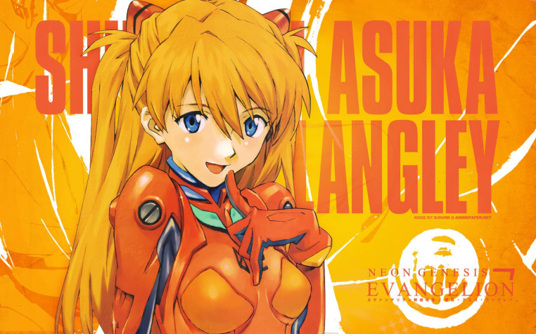 Asuka Langley Widescreen HD Wallpaper 1920x1200px