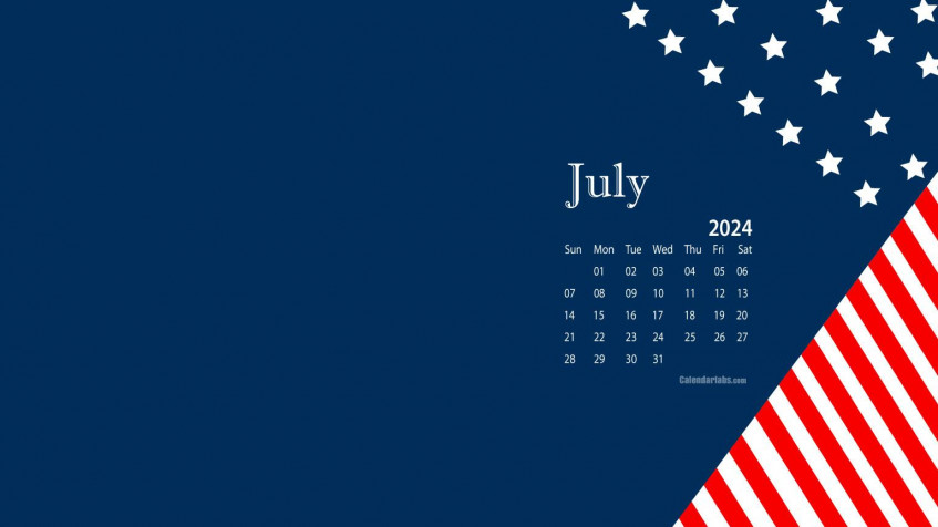 4th Of July 2024 MacBook Wallpaper 1536x864px