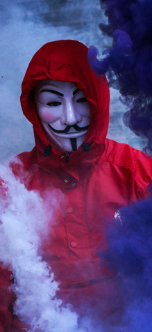 Anonymus iPhone 11 Pro Wallpaper 1125x2436px