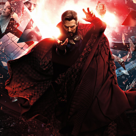 Doctor Strange In The Multiverse Of Madness iPhone Background 2048x2048px