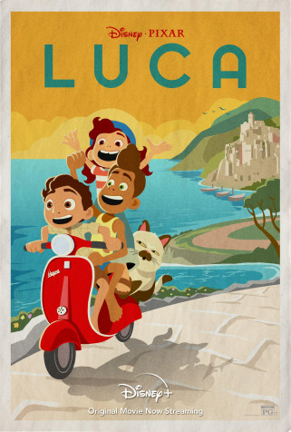 Luca Pixar Phone HD Background 2200x3260px