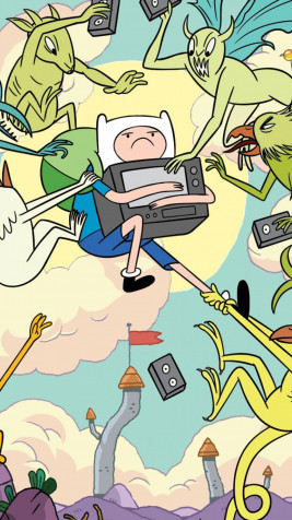 Adventure Time iPhone Wallpaper 1080x1920px