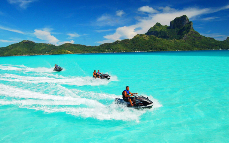 Bora Bora Widescreen HD Wallpaper 1920x1200px