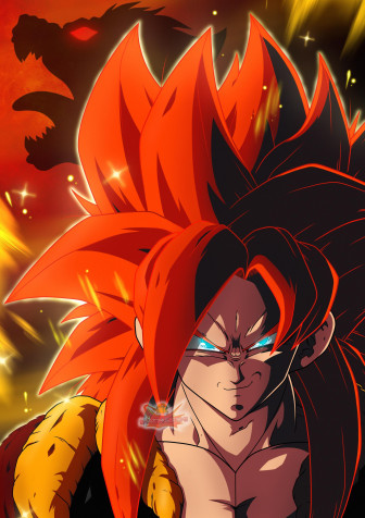 Gogeta iPhone Background 2480x3508px