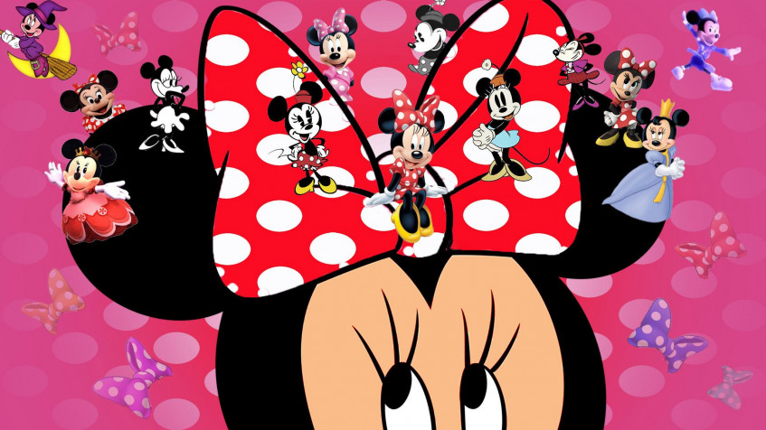 Minnie Full HD 1080p Wallpaper 1920x1080px