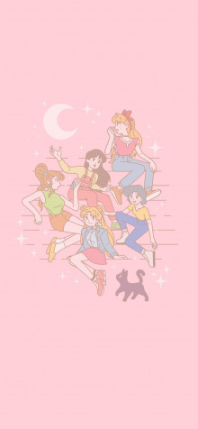 Sailor Moon Mobile Background 1183x2560px