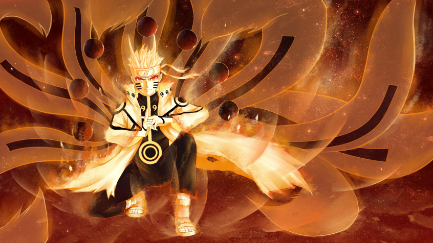 Cartoon Naruto Laptop Background 4800x2700px