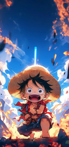 One Piece Android Wallpaper 757x1600px