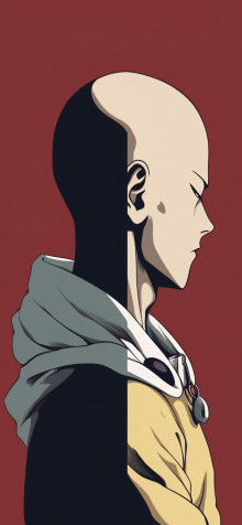 One Punch Man Phone Wallpaper 1183x2560px