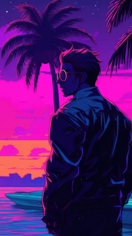 Vaporwave 4k Phone Wallpaper 2160x3840px