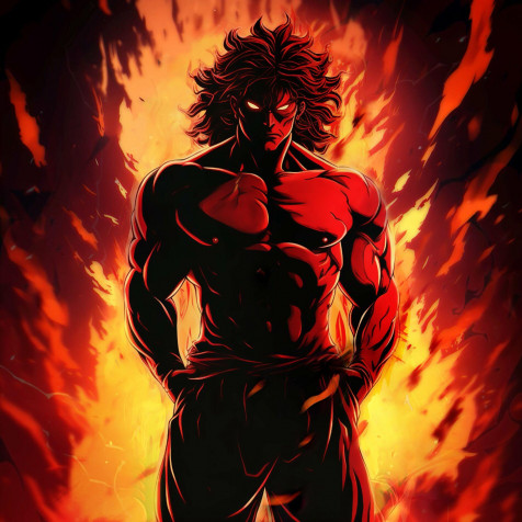 Baki Android Wallpaper Image 1900x1900px