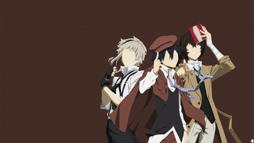 Bungou Stray Dogs 4k UHD Wallpaper 3840x2160px