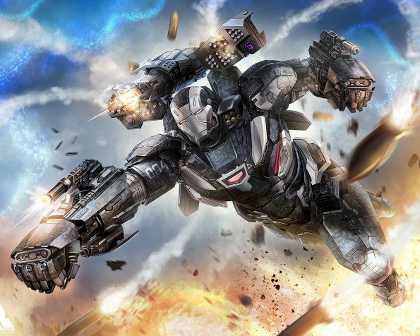 War Machine Desktop Background 1280x1024px