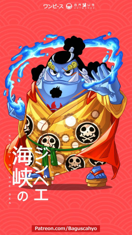 Jinbe Android Wallpaper Image 1024x1819px