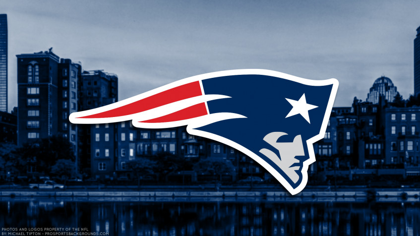 New England Patriots Logo Full HD 1080p Wallpaper 1920x1080px