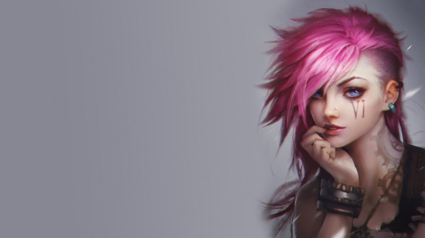 Vi League Of Legends Full HD 1080p Wallpaper 1920x1080px