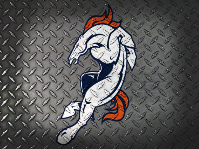 Denver Broncos Logo Desktop Background 1600x1200px