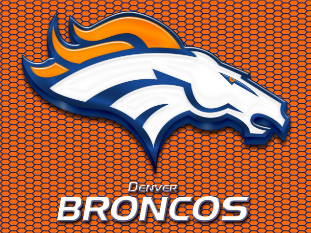 Denver Broncos Logo Desktop HD Background 1600x1200px