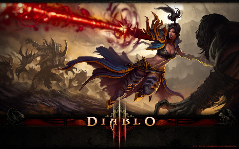 Diablo Widescreen HD Wallpaper 1920x1200px