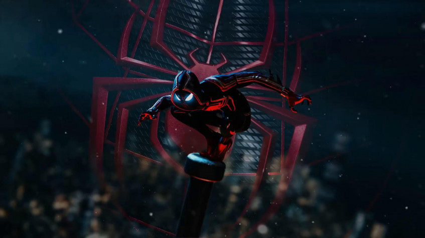 Neon Spider Man Full HD 1080p Wallpaper 1920x1080px