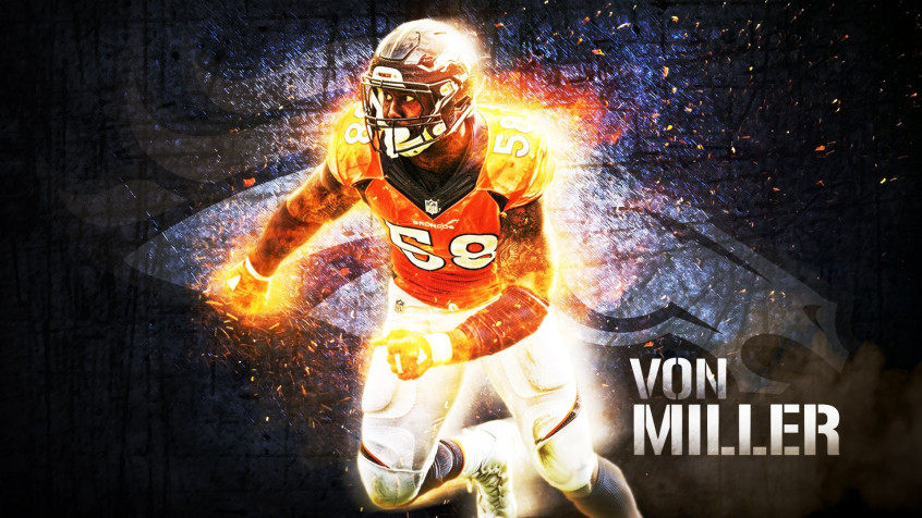 Von Miller Wallpaper 1920x1080px