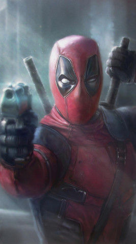 Deadpool iPhone Background Image 1080x1920px