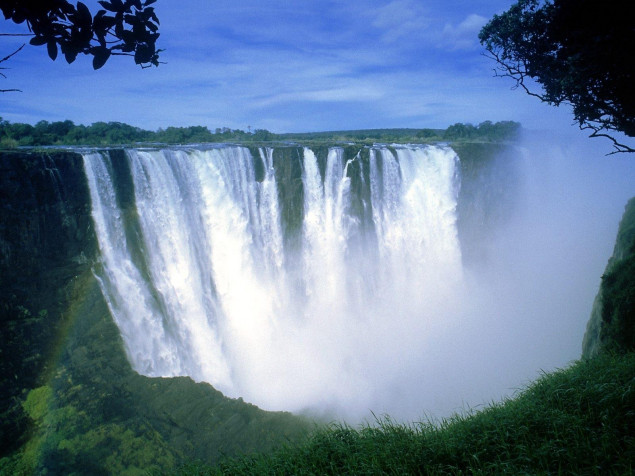 Victoria Falls Background Image 1600x1200px