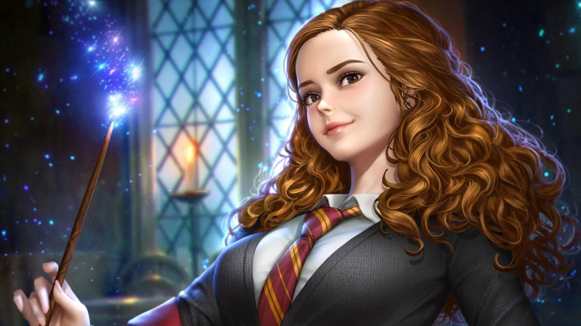 Cartoon Harry Potter Full HD 1080p Wallpaper 1920x1080px