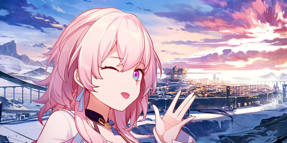 March 7th Honkai Star Rail Desktop Wallpaper 2000x1000px