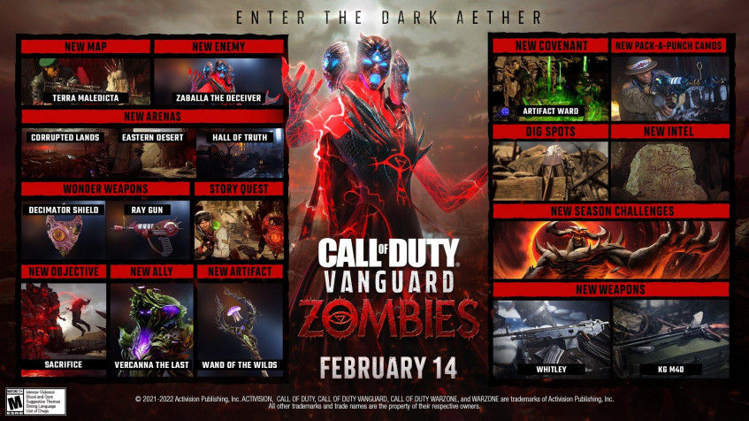 Call Of Duty Vanguard Zombies Full HD 1080p Wallpaper 1920x1080px