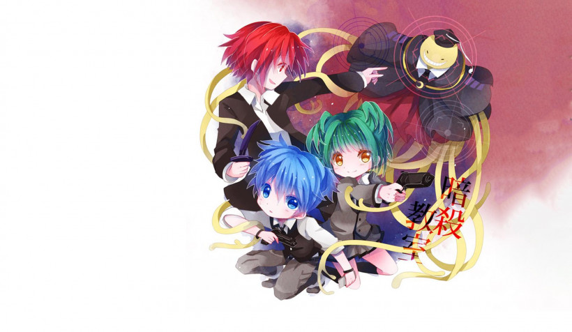 Assassination Classroom Desktop Background 1920x1115px